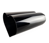t 2.5" ID/4" OUT/9.5" Heart Shape Exhaust Tip Black Chrome NT-HEART-SBC Mach Speed
