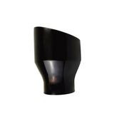 t 2.5" IDX4"X12" Double Wall Slant Cut S/S Gloss Black Exhaust Tip 2540BK-12 Mach Speed