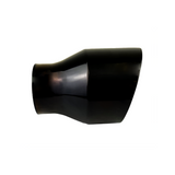t 2.5" IDX4"X5.5" Double Wall Slant Cut S/S Gloss Black Exhaust Tip 2510BK Mach Speed