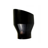 t 2.5" IDX4"X5.5" Double Wall Slant Cut S/S Gloss Black Exhaust Tip 2510BK Mach Speed