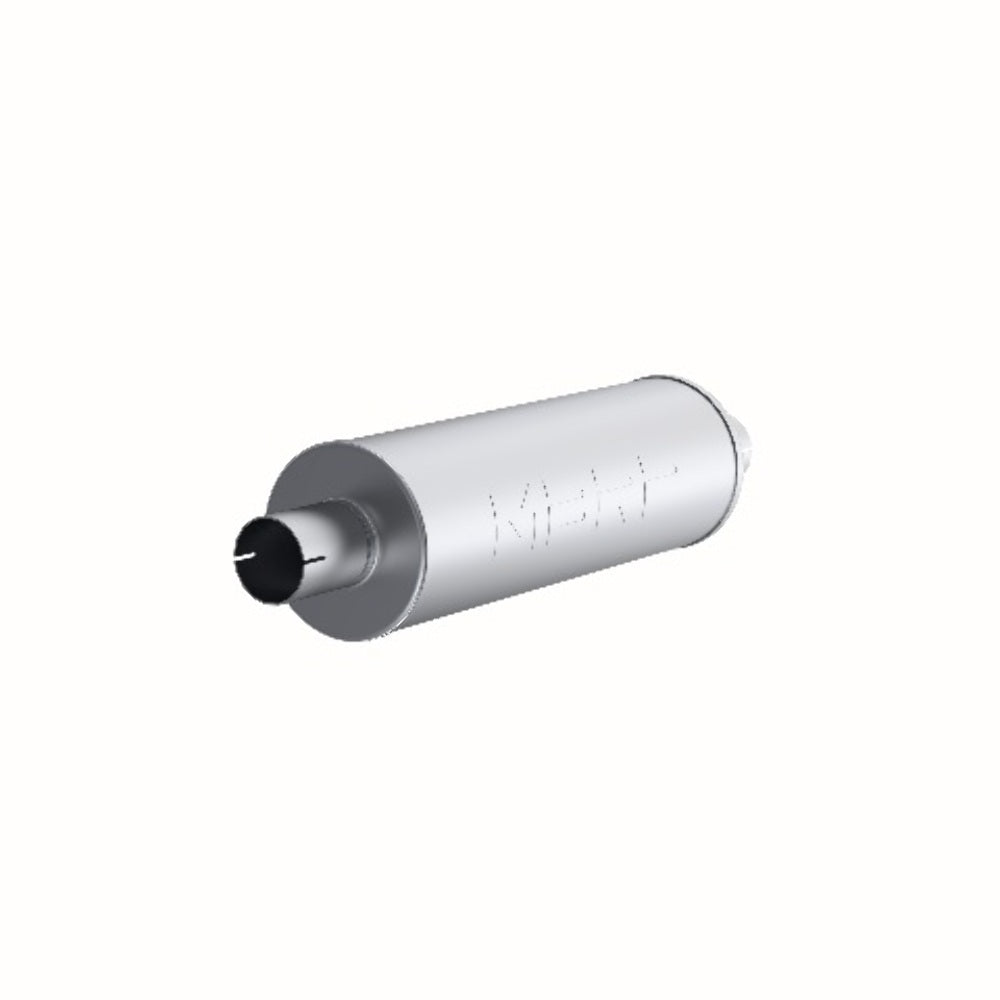 MBRP performance muffler T409 stainless steel 5 inch inlet 2.5 inch outlet