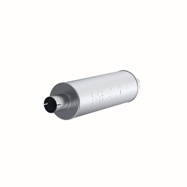 MBRP performance muffler T409 stainless steel 5 inch inlet 2.5 inch outlet