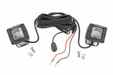 2 Inch Black Series LED Light Pods; SAE Fog; Yellow 70907A