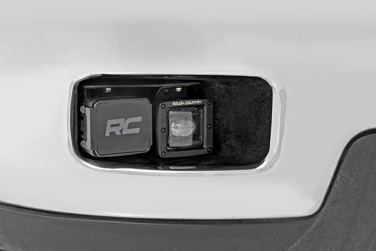 2 Inch Black Series LED Light Pods; SAE Fog; Yellow 70907A