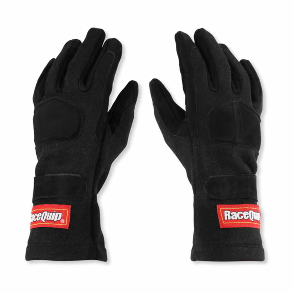 t 2-Lyr Sfi-5 Glove Lrg Black - 355005RQP RaceQuip