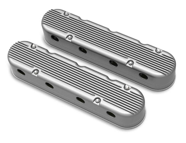 Hooker performance muffler black polished aluminum finish-241-180