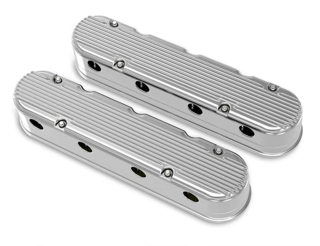 Hooker performance muffler black polished aluminum finish-241-181