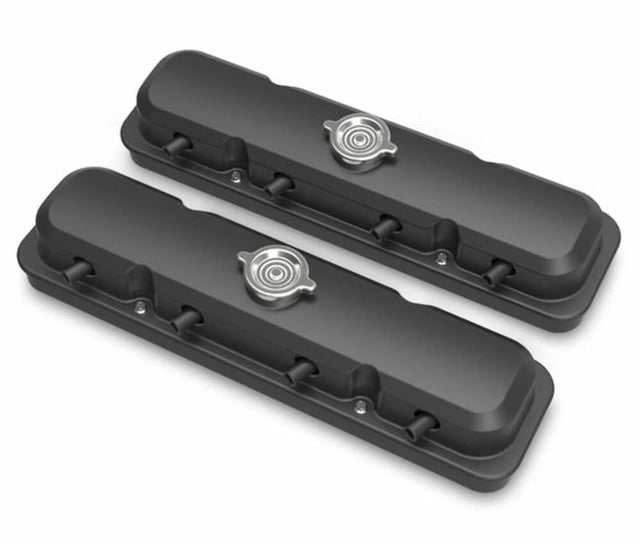Hooker performance muffler black polished aluminum finish-241-192