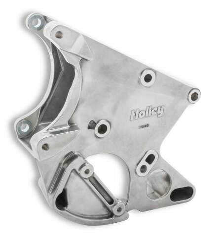 Holley performance fuel system component polished