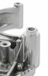 Holley performance fuel system component polished