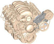 t For applications without A/C or using factory A/C bracket 20-135BK Holley