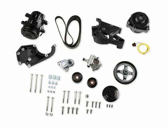 Holley performance fuel system component black
