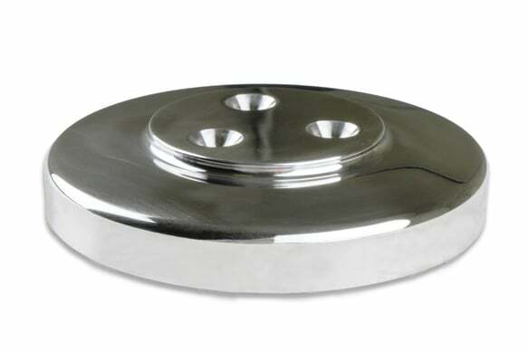 Holley performance fuel system component polished