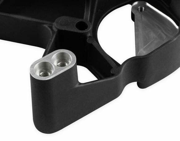Holley performance fuel system component black