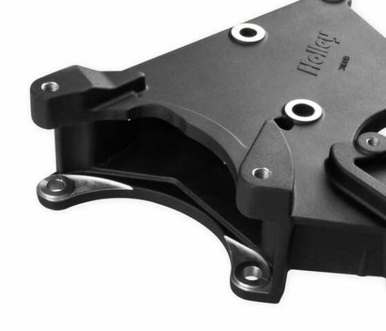 Holley performance fuel system component black