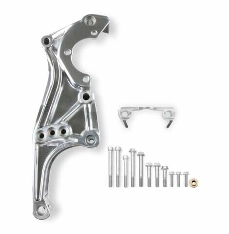 Holley performance fuel system component polished