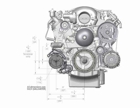 Holley performance fuel system component polished