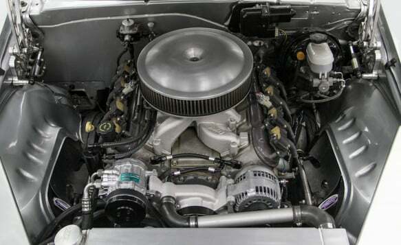 Holley performance fuel system component polished