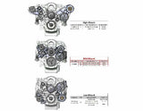 Holley performance fuel system component polished