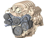 Holley performance fuel system component polished
