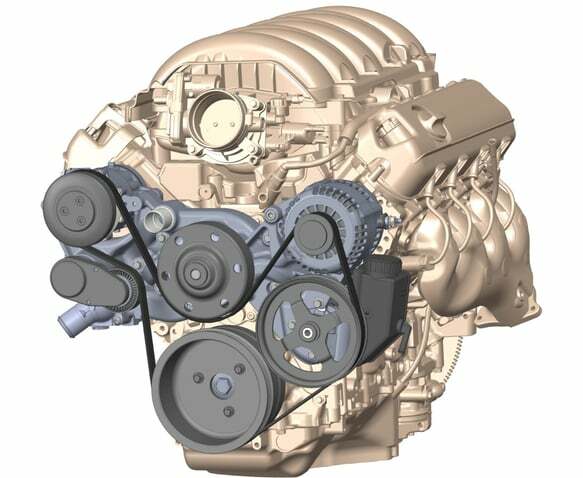 Holley performance fuel system component polished