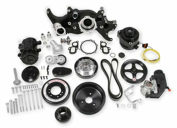 Holley performance fuel system component black