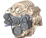 Holley performance fuel system component polished