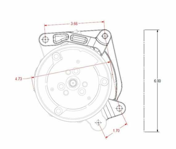 Holley performance fuel system component for 1967-1969 Chevy Camaro