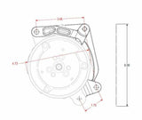 Holley performance fuel system component for 1967-1969 Chevy Camaro