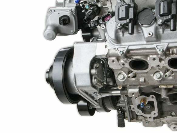 Holley performance fuel system component black