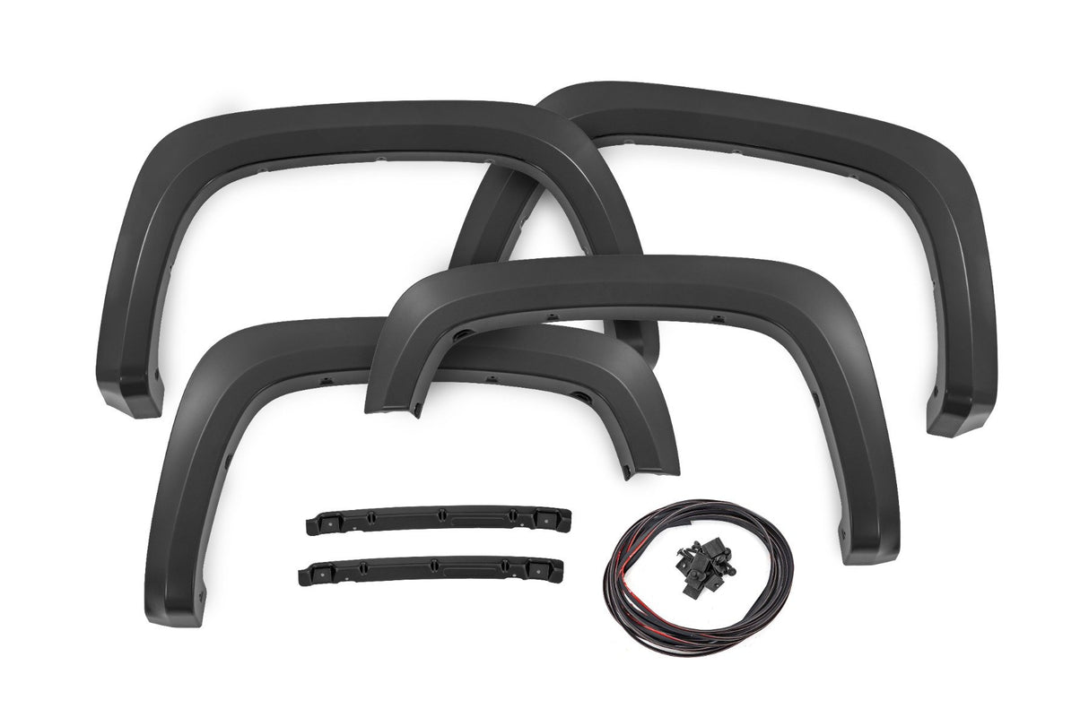 Fender flares for 2020-2024 Chevy Silverado 2500 by Rough Country