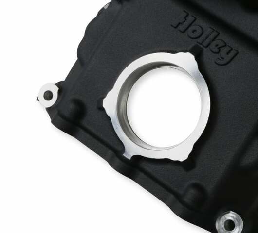 Holley performance fuel system component for 1974-1993 Dodge black