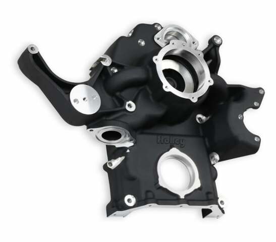 Holley performance fuel system component for 1974-1993 Dodge black