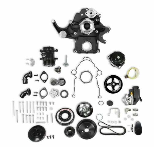 Holley performance fuel system component for 1974-1993 Dodge black