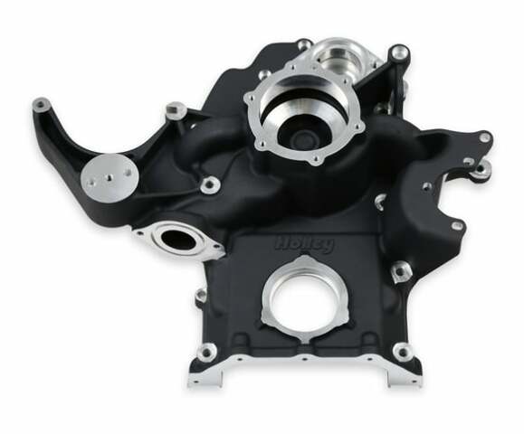 Holley performance fuel system component for 1974-1993 Dodge black