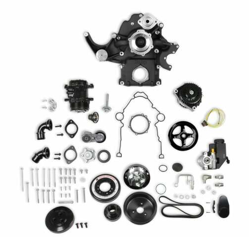 Holley performance fuel system component for 1974-1993 Dodge black