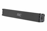 20 Inch Black Series LED Light Bar; Dual Row; Amber DRL 70920BDA