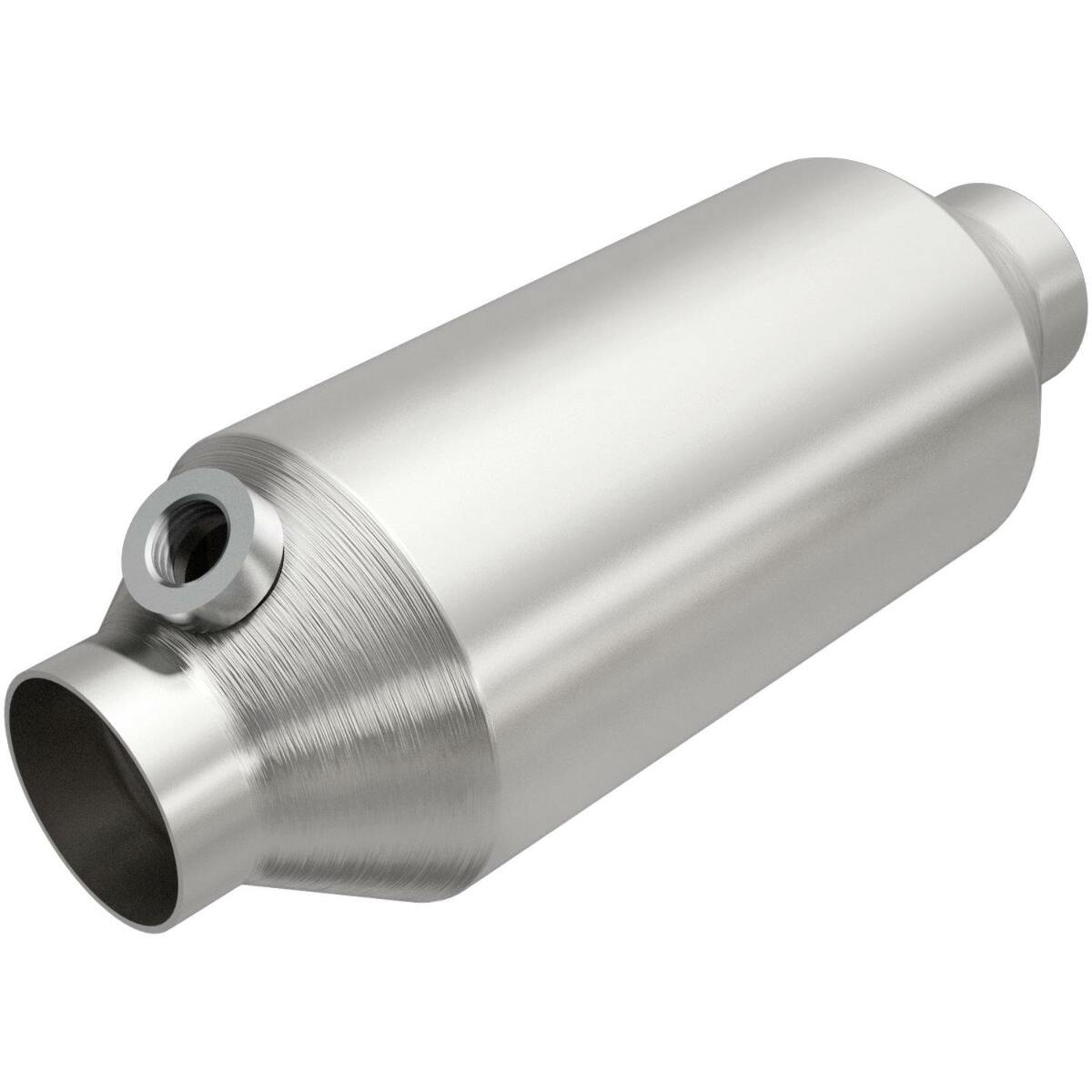 MagnaFlow universal catalytic converter 2 inch inlet/outlet stainless steel CARB compliant 4481334