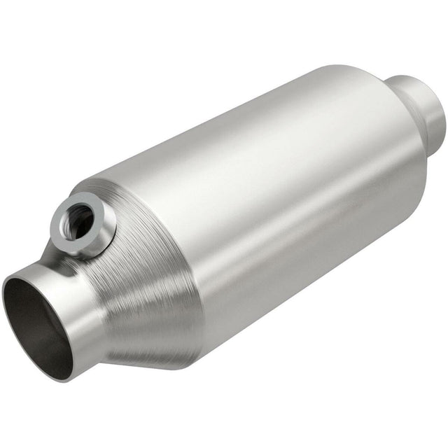 MagnaFlow universal catalytic converter 2 inch inlet/outlet stainless steel CARB compliant 4481334