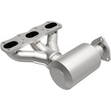 MagnaFlow direct-fit catalytic converter fits 2000-2004 Boxster 2.7 3.2L 2.7 inch inlet/outlet stainless steel CARB compliant OBDII 52328