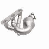 MagnaFlow direct-fit catalytic converter fits 2000-2004 Boxster 2.7 3.2L 2.7 inch inlet/outlet stainless steel CARB compliant OBDII 52328