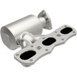 MagnaFlow direct-fit catalytic converter fits 2000-2004 Boxster 2.7 3.2L 2.7 inch inlet/outlet stainless steel CARB compliant OBDII 52329