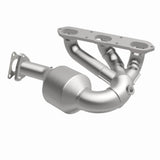 MagnaFlow direct-fit catalytic converter fits 2000-2004 Boxster 2.7 3.2L 2.7 inch inlet/outlet stainless steel CARB compliant OBDII 52329