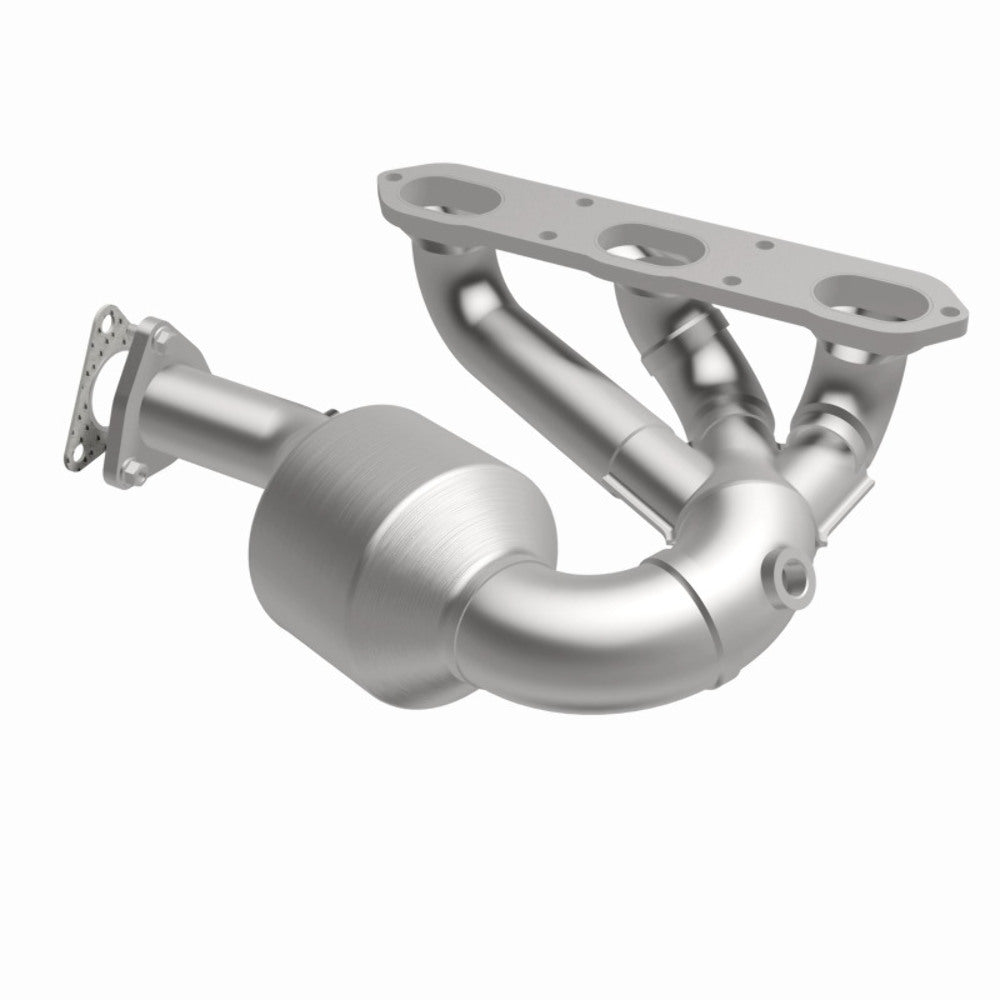 MagnaFlow direct-fit catalytic converter fits 2000-2004 Boxster 2.7 3.2L 2.7 inch inlet/outlet stainless steel CARB compliant OBDII 52329