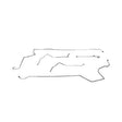 Intermediate Brake Line Kit for 2000-2006 Honda Insight stainless steel