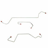 Front Brake Line Kit for 2000-2007 Ford Focus No ABS drum brakes stainless steel