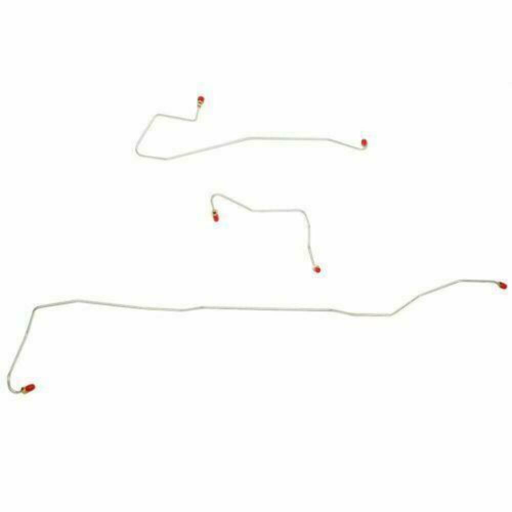 Brake Line Set for 2000-2007 Ford Taurus drum brakes steel