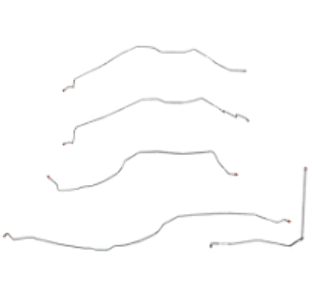 t 2000 - 2002 Chevrolet Tahoe Brake Line Kit - CBK0217OM Fine Lines