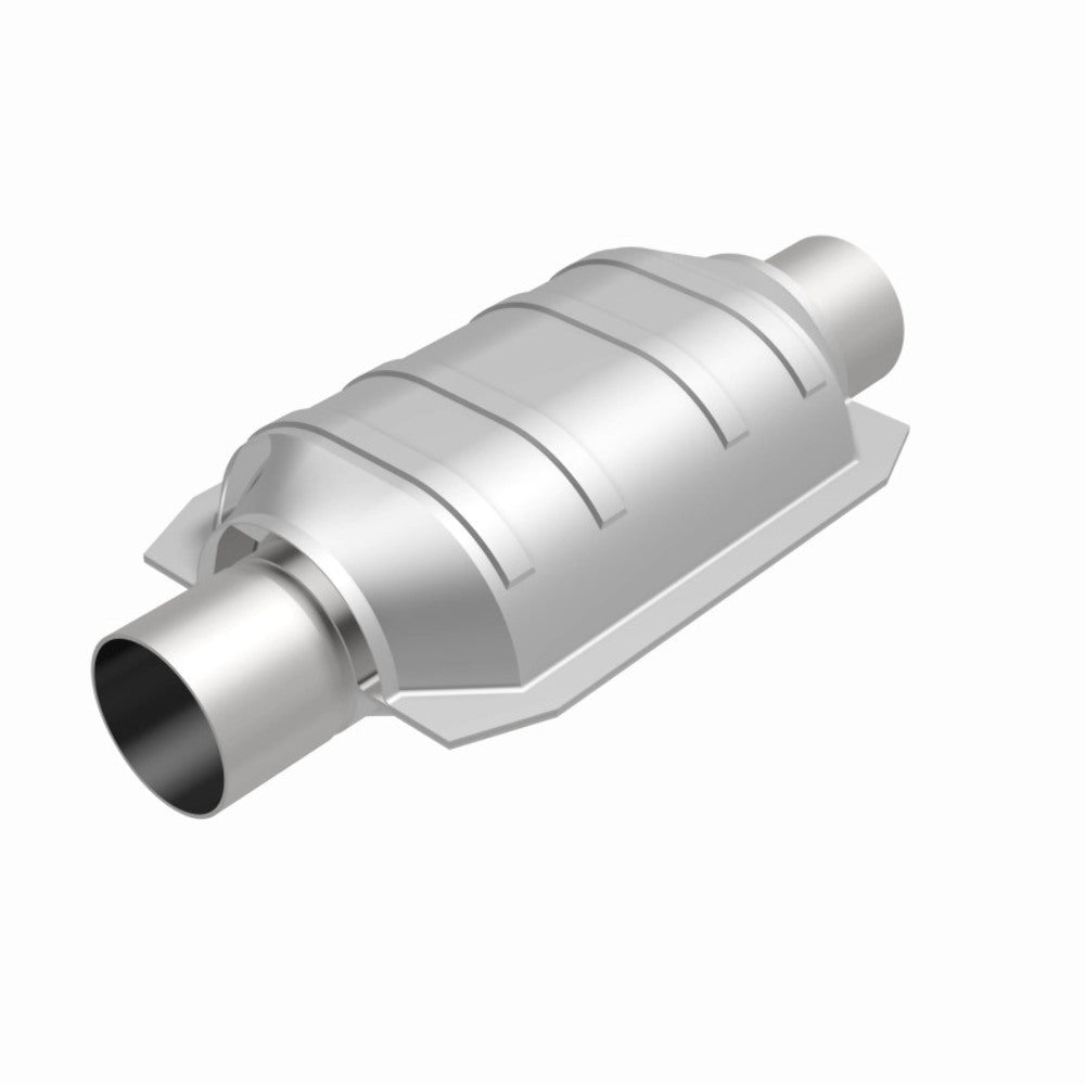 MagnaFlow universal catalytic converter 2 inch inlet/outlet stainless steel CARB compliant 451034