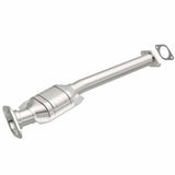 MagnaFlow direct-fit catalytic converter fits 2000-2002 Mercury Cougar, 1998-2000 Ford Contour, and more, this and 2000-2002 Mercury Cougar stainless steel Federal EPA compliant OB